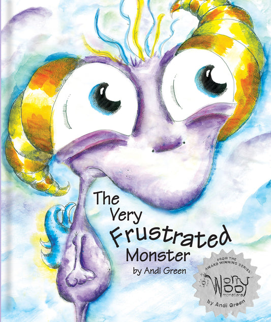 The Very Frustrated Monster Hardcover Children's Book